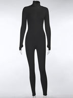 CHIARA ZIPPER JUMPSUIT